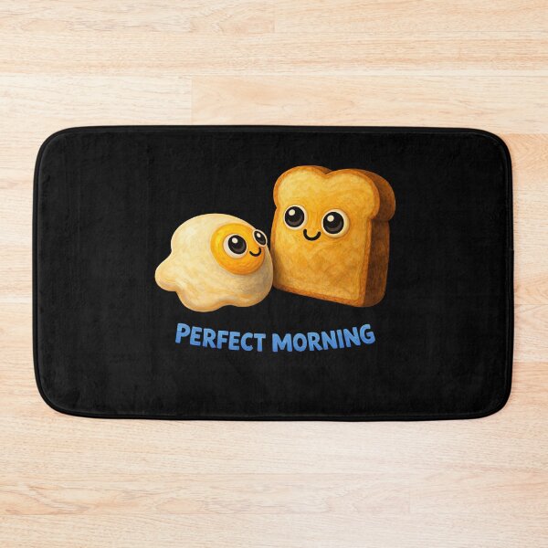 Item preview, Perfect Morning – Cute Egg and Toast Art designed and sold by Liv Solara.