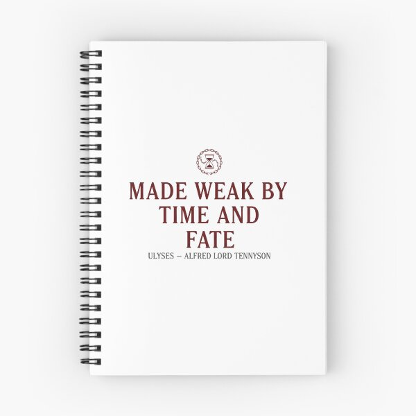 Item preview, Alfred Lord Ulysses: Made Weak by Time and Fate designed and sold by PopPizzazz.