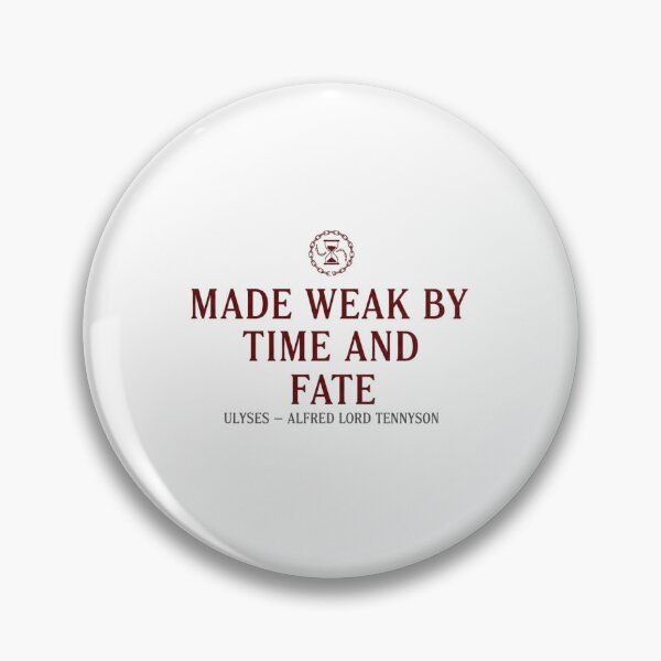 Item preview, Alfred Lord Ulysses: Made Weak by Time and Fate designed and sold by PopPizzazz.