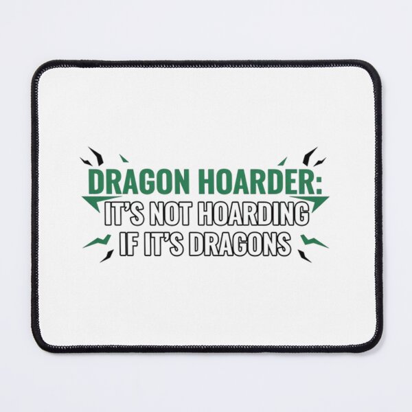 Item preview, Funny Dragon Hoarder Quot designed and sold by KrovusLab.