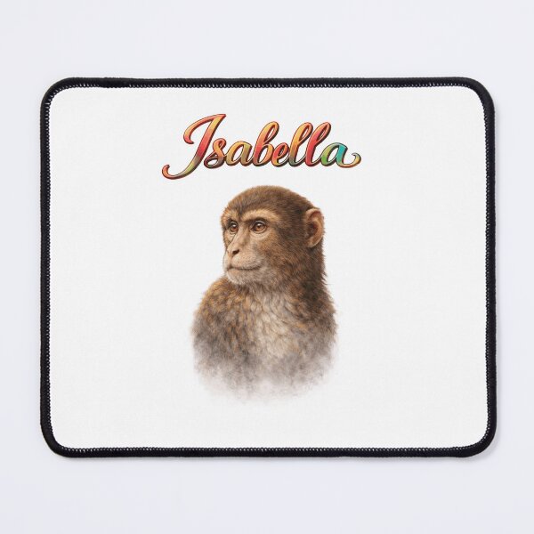 Item preview, Isabella Monkey Zodiac — Intelligence, Curiosity and Clever Spirit of the Chinese Monkey designed and sold by AlexLineArt.