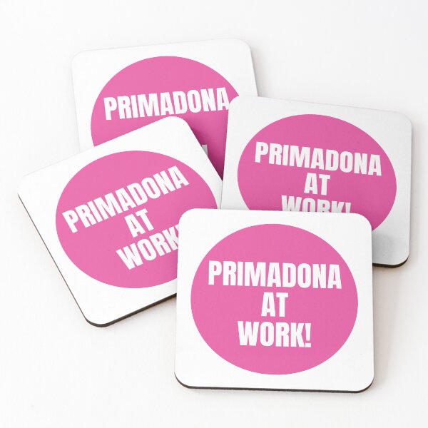 Item preview, PRIMADONA AT WORK STICKER designed and sold by PIXEL POP DESIGNS - Beyond the Norm!.