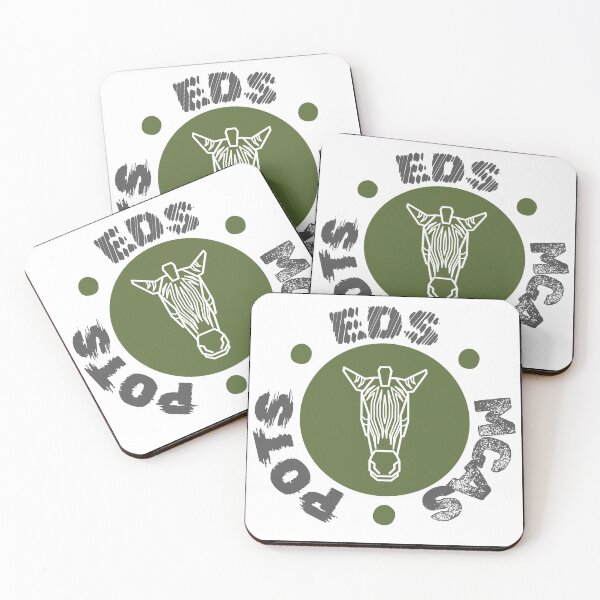 Item preview, POTS EDS MCAS Zebra White designed and sold by pulse_retail.