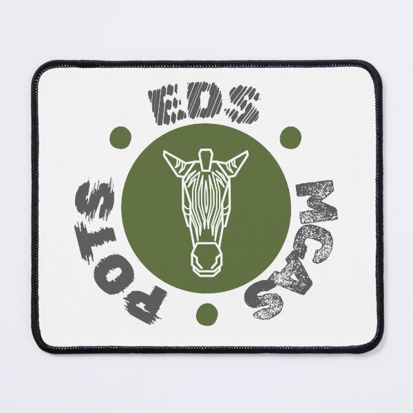 Item preview, POTS EDS MCAS Zebra White designed and sold by pulse_retail.