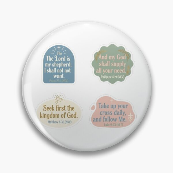 Item preview, Christian Bible Verse Stickers, Faith Scripture Sticker Sheet for Water Bottles, Laptop, Car, Journal designed and sold by Nara8.
