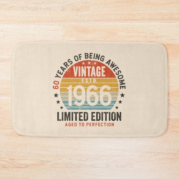 Item preview, 60th Birthday Vintage 1966 Sunset Awesome 60 Years designed and sold by eclecTEEq.