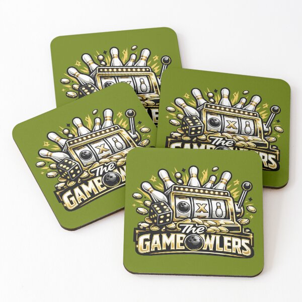 Item preview, The GamBowlers Bowling Team Logo – Casino Gambling & Bowling Design designed and sold by SandpiperDesign.