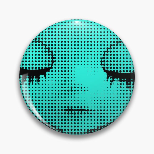 Item preview, mint teal blythe halftone designed and sold by fujoshiprincess.