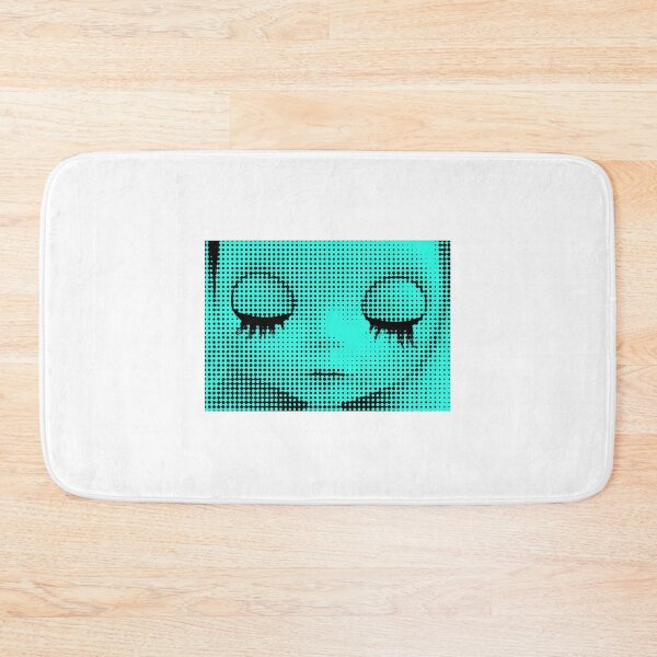 Item preview, mint teal blythe halftone designed and sold by fujoshiprincess.