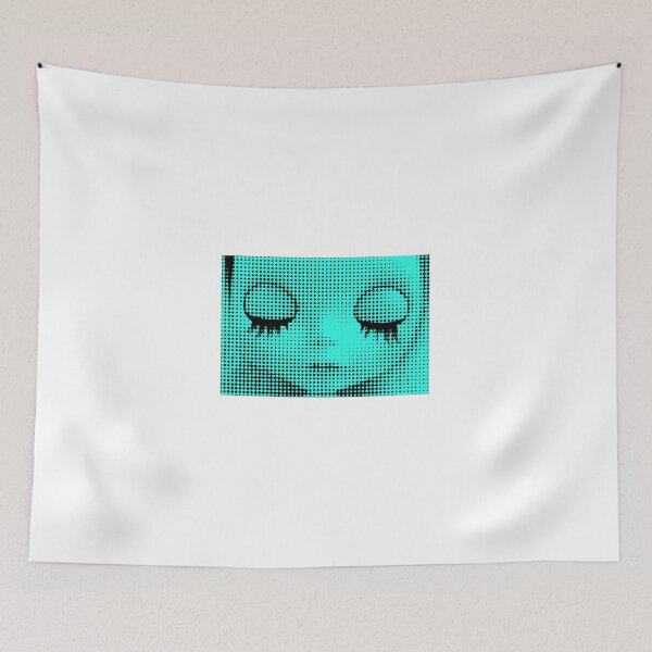 Item preview, mint teal blythe halftone designed and sold by fujoshiprincess.
