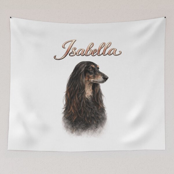 Item preview, Isabella Dog Zodiac — Loyalty, Honesty and Protection of the Chinese Dog designed and sold by AlexLineArt.