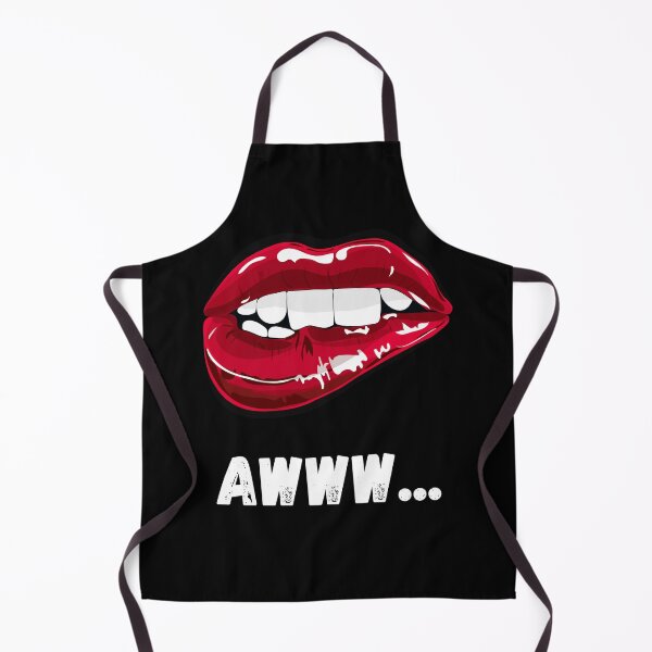 Item preview, Awww Red Lips Cute Flirty Pop Art Design designed and sold by JustFunnyStuff.