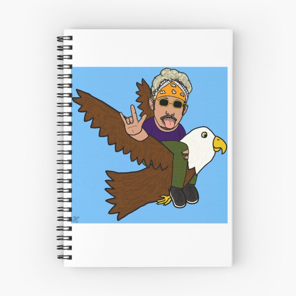 Item preview, CAWW CAWW!, Erik on a Eagle - O-town - sticker artwork designed and sold by Burn720designs.