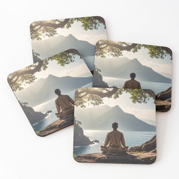 Item preview, Nature meditation – Zen decor for a peaceful mind designed and sold by Schoenenwald - Illustrations Uniques et Originales.