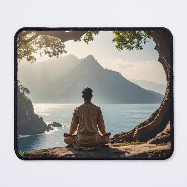 Item preview, Nature meditation – Zen decor for a peaceful mind designed and sold by Schoenenwald - Illustrations Uniques et Originales.