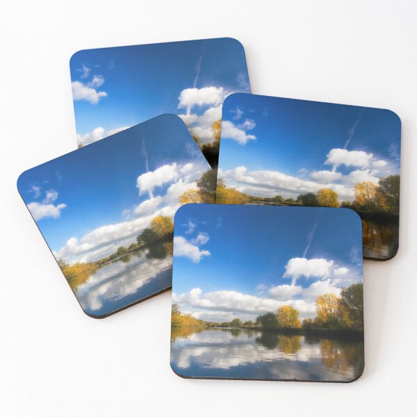 Item preview, Autumn on the River Thames designed and sold by FOLK ART FUSION by heidiannemorris.
