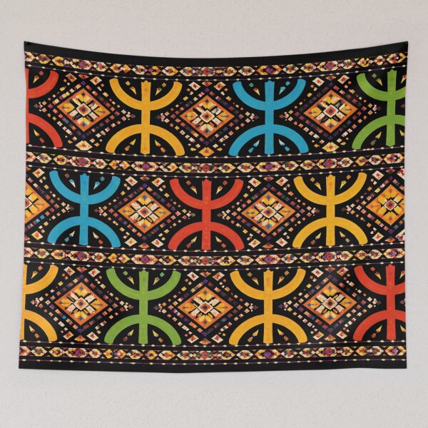 Item preview, Amazigh Yaz Symbol Berber Pattern designed and sold by Myra365Art.