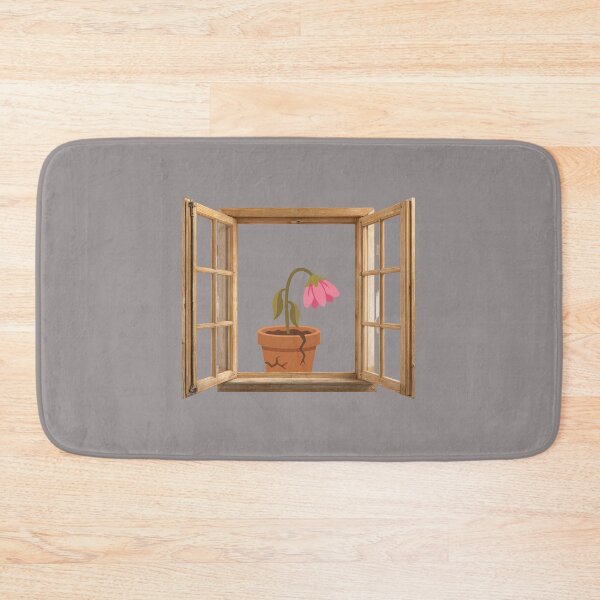 Item preview, Wilting Hope - Sad Aesthetic Flower in Window designed and sold by Pukisdaizi.