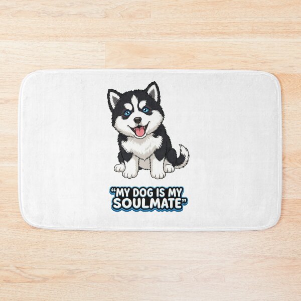 Item preview, My Dog Is My Soulmate | Cute Cartoon Puppy & Pet Lover designed and sold by Tamer ⭐⭐⭐⭐⭐.