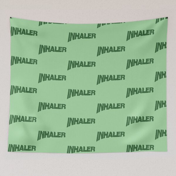 Item preview, Inhaler Band Logo Green designed and sold by angiegarippa.