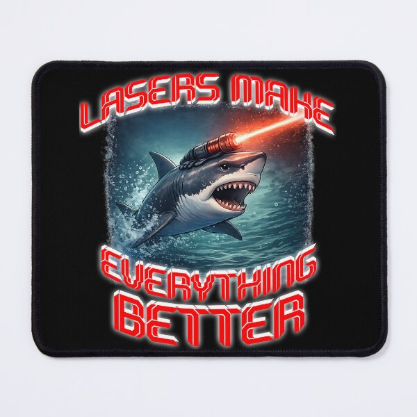 Item preview, Lasers make everything better designed and sold by Plot Twist Outfitters.
