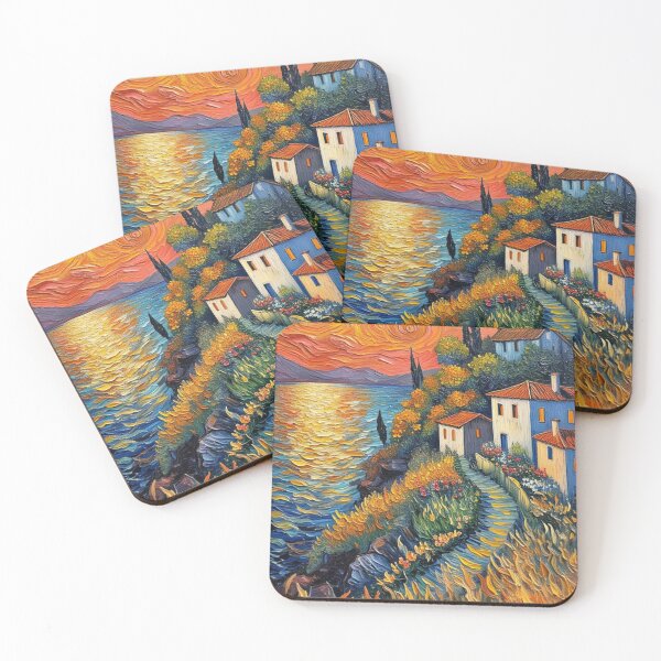 Item preview, Coastal village designed and sold by sid1802.