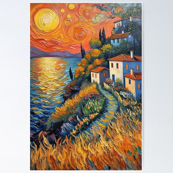 Item preview, Coastal village designed and sold by sid1802.