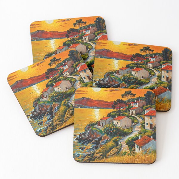 Item preview, Coastal village designed and sold by sid1802.
