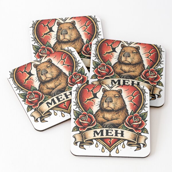 Item preview, Disapproving Capybara Funny Anti Valentine Sarcastic Humor designed and sold by UnivStore.