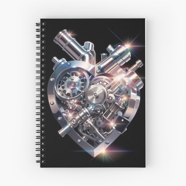 Item preview, Prismatic Piston Heart designed and sold by Retro Type.