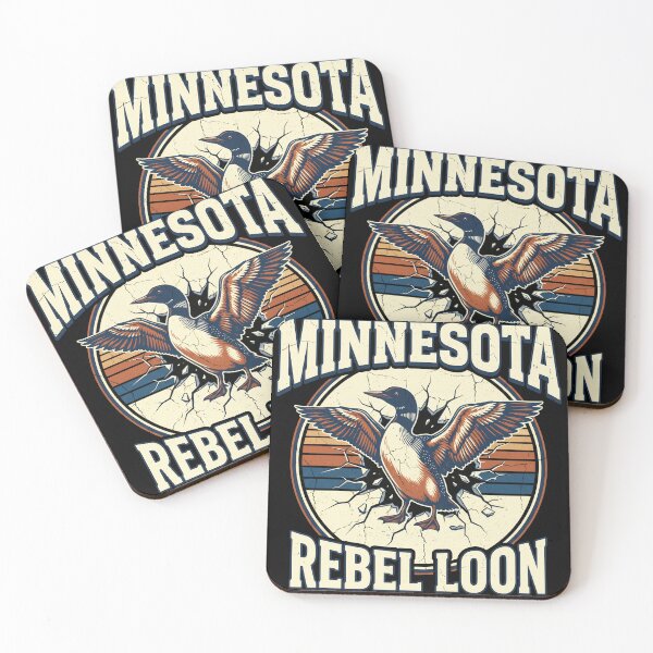 Item preview, Rebel Loon Minnesota State Bird Distressed Aesthetic designed and sold by The Grumpy Pet Club.