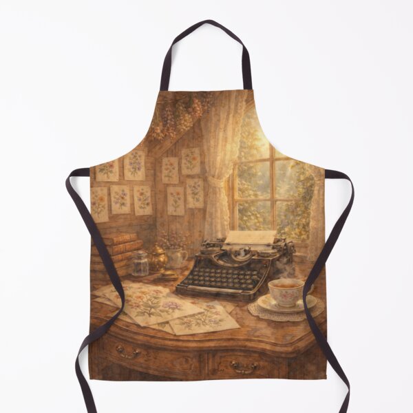 Item preview, Victorian Writing Room – Typewriter, Botanical Prints & Afternoon Tea designed and sold by ArtFreshStudio.