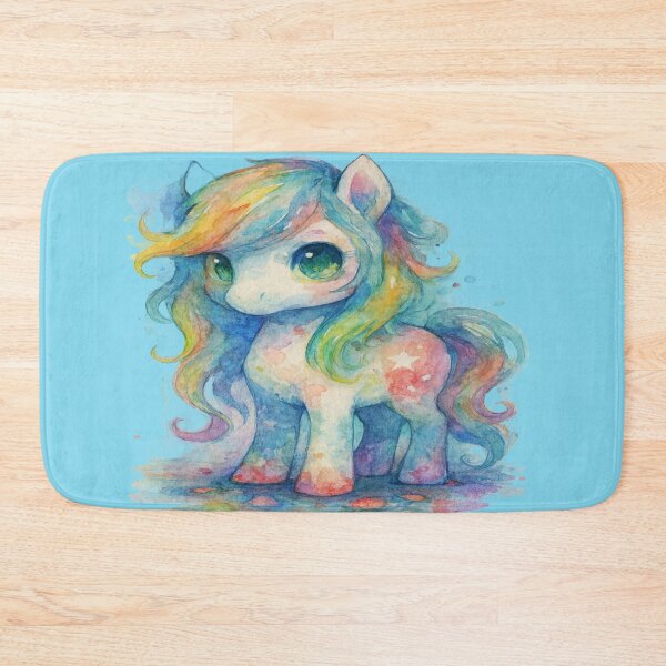 Item preview, Watercolor Prism Chibi Horse designed and sold by Ecosetereos.