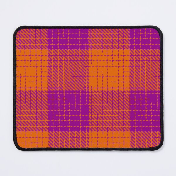 Item preview, Orange and Purple Crosshatch Plaid Gingham Design designed and sold by PatternTitan.