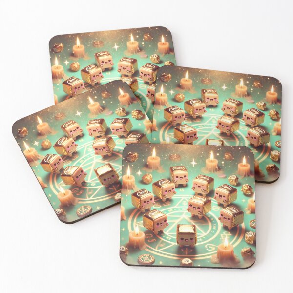 Item preview, Candycore Kawaii Sweets Ritual | Pastel Neon Magic Circle (3D Art) designed and sold by ComedyInkFactor.