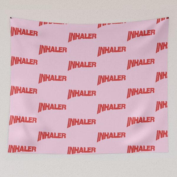 Item preview, Inhaler Band Logo Red designed and sold by angiegarippa.