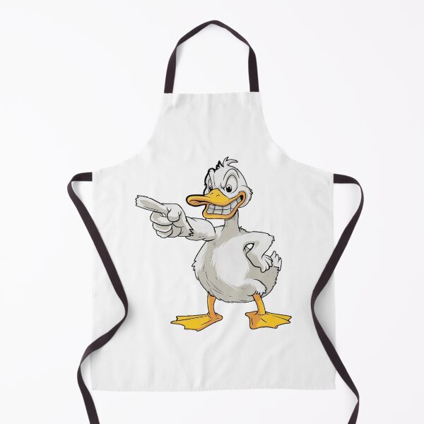 Item preview, Tough White Duck Pointing Gesture designed and sold by TeeARTHY.