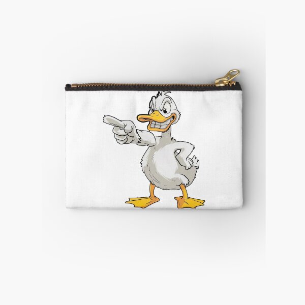 Item preview, Tough White Duck Pointing Gesture designed and sold by TeeARTHY.