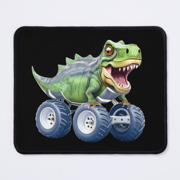 Item preview, Funny Monster truck with t-Rex dinosaur body, for kids  designed and sold by hollycooper.