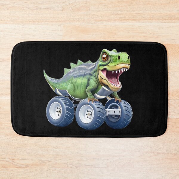 Item preview, Funny Monster truck with t-Rex dinosaur body, for kids  designed and sold by hollycooper.