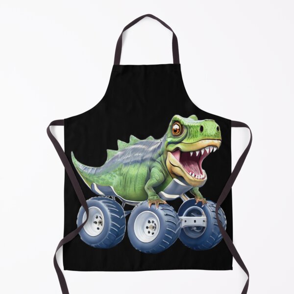 Item preview, Funny Monster truck with t-Rex dinosaur body, for kids designed and sold by hollycooper.