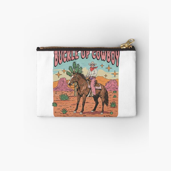 Item preview, Vintage Buckle Up Cowboy Desert Scene designed and sold by TeeARTHY.