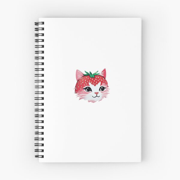 Item preview, Strawberry cat designed and sold by PeetsXStarlight's Flower Field.