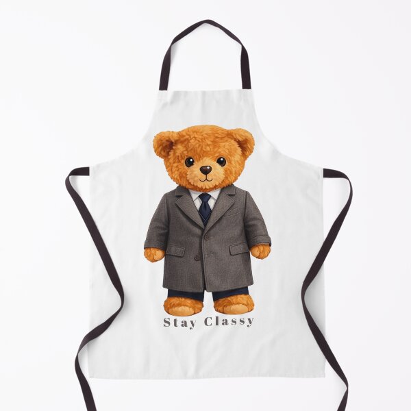 Item preview, Elegant Teddy Bear in Grey Wool Coat - Vintage Gentleman Style designed and sold by CuteBear87.