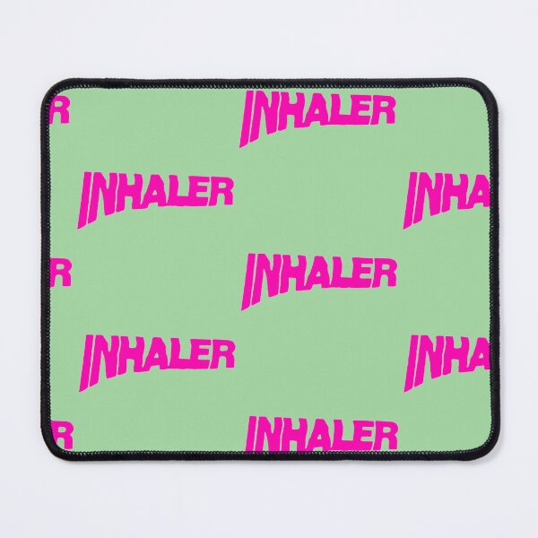 Item preview, Inhaler Band Logo Hot Pink designed and sold by angiegarippa.