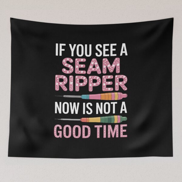 Item preview, Sewing Pun Quilting Lover Sewer Seam Ripper Novelty designed and sold by KristieRamsey.