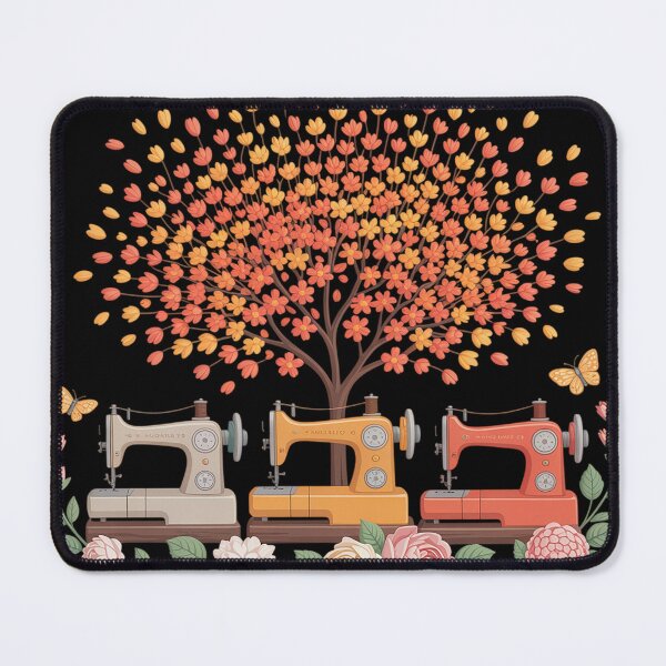 Item preview, Sewing Machine Sewing Quilting Lover Quilter Fall Vibes designed and sold by KristieRamsey.