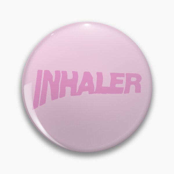 Item preview, Inhaler Band Logo Light Pink designed and sold by angiegarippa.