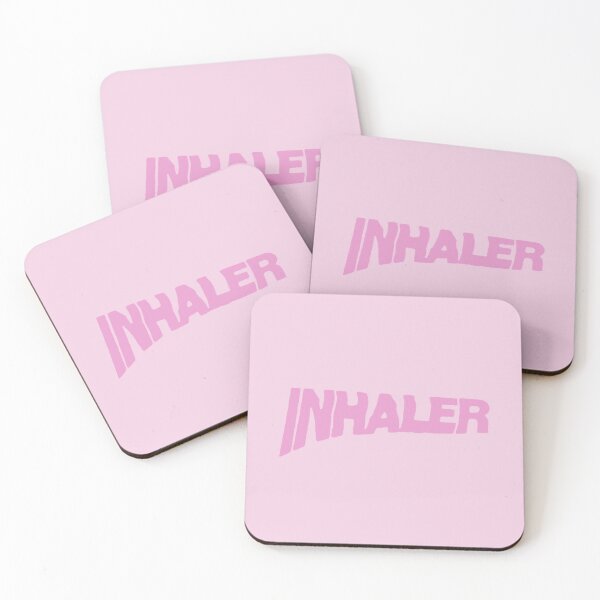 Item preview, Inhaler Band Logo Light Pink designed and sold by angiegarippa.