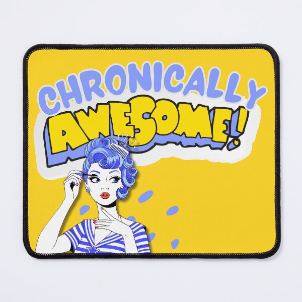 Item preview, Chronically Awesome! Yellow designed and sold by pulse_retail.